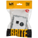 BRITE Розетка двойная TV+RJ45 кат.5E РТВ/РК12-БрАБ арктический белый IEK