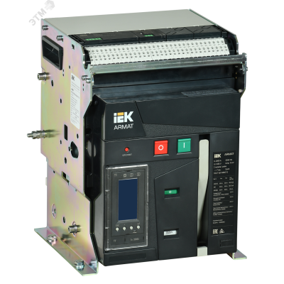 Выключатель автоматический воздушный ARMAT стационарного исполнения 3P типоразмер B 85кА 2000А расцепитель TY с комплектом аксессуаров 220В: мотор