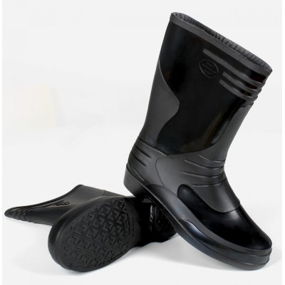 Сапоги женские ПВХ, черный, р.36