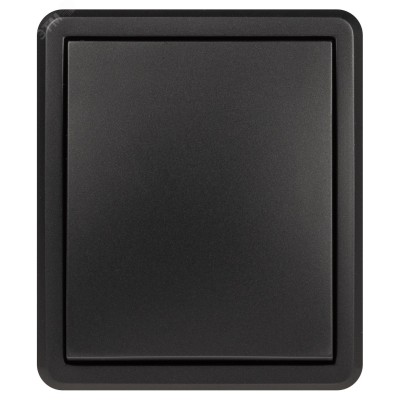 Выключатель ЭРА Эксперт 11-1202-05 с подсветкой IP20 10АХ-250В ОУ антрацит