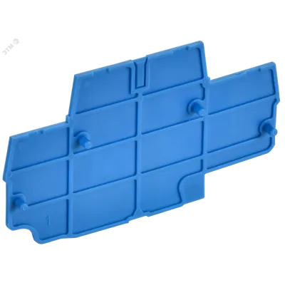 ARMAFIX Заглушка EPCXDL2.5 BU для колодки клеммной CXDL2.5 синяя IEK