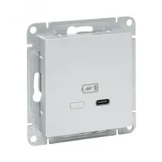 Эпика Механизм розетки USB-С быстрая алюминий EKF
