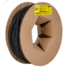 Оплетка кабельная самосворачивающаяся 13-14мм полиэстер 25м черная