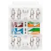 Люки ЭРА ОФИС 18-8002-01 Коннектор RJ45 CAT6 UTP Keystone, цвет белый