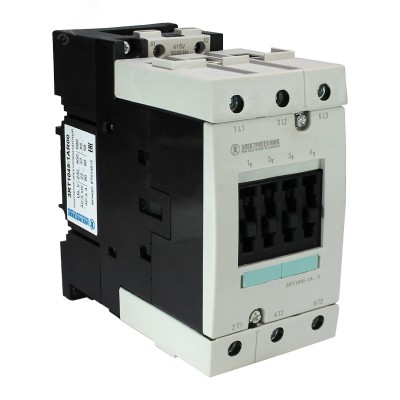 Контактор электромагнитный 3RT1045-1AR00, 3-пол., 80A, AC-3, 37кВт/400V, 415V AC, 50Гц, типоразмер S3, винтовые клеммы, IP20