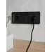 BRITE Розетка USB A+C 18Вт РЮ11-1-БрГ графит