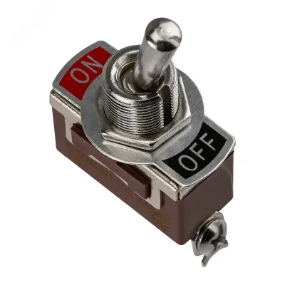 Тумблер 250В 15А (2c) вкл-выкл однополюсный (KN-101)