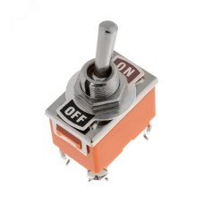Тумблер 250V 15А (4c) ON-OFF двухполюсный (KN-201) (в упак. 1шт.)