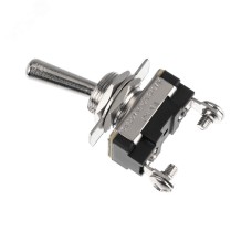 Тумблер 220V 10А (2c) ON-OFF однополюсный Mini (ASW-23) (в упак. 1шт.)