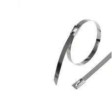 хомут-стяжка стальная 100x4,6 мм, (1уп - 10шт), REXANT