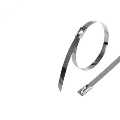 хомут-стяжка стальная 100x4,6 мм, (1уп - 10шт), REXANT