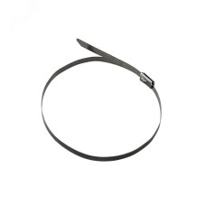 хомут-стяжка стальной 152x4,6 мм, (1уп - 100шт), REXANT