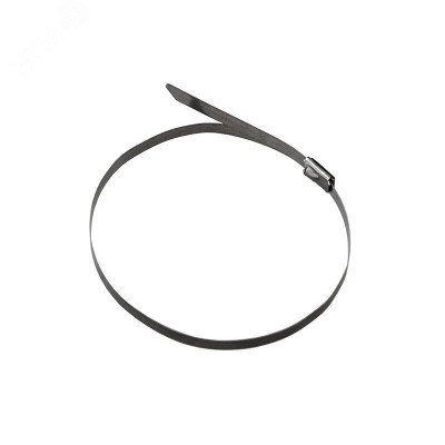 хомут-стяжка стальной 152x4,6 мм, (1уп - 100шт), REXANT