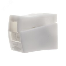 Клемма строительно-монтажная СМК 224-112 для свет-ка на 2 проводника белая 100шт, REXANT