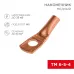 Наконечник ТМ 6-5-4 (6 кв мм -  5 мм), 10шт, REXANT
