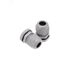 Кабельный ввод PG-13,5 (6-12 мм) серый, REXANT