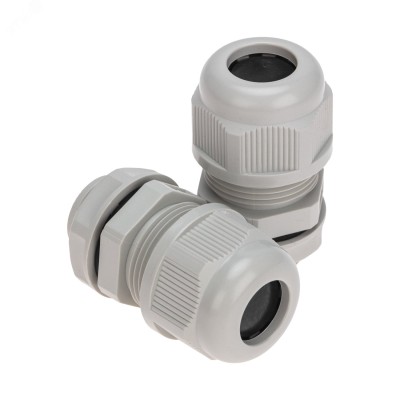 Кабельный ввод MG-20 (14-9 мм) белый 2 шт., REXANT