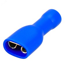 Клемма плоская полностью изолир РППи-м 2.5-(6.3) РпИмп 2-250 гнездо 6.6 мм 1.5-2.5 кв мм, REXANT