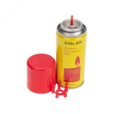 Газ для зажигалок металлический баллон 140, REXANT