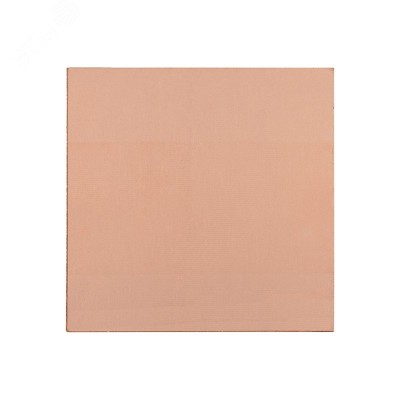 Стеклотекстолит 1-сторонний 100x100x1.5 мм 35 00 (35 мкм), REXANT