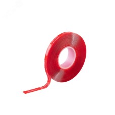 Лента клейкая двухсторонняя прозрачная, на VHB акриловой основе, 6 мм х 5 м