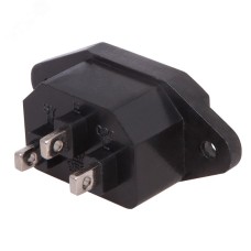 Гнездо сетевое на корпус (""папа"" контакт)