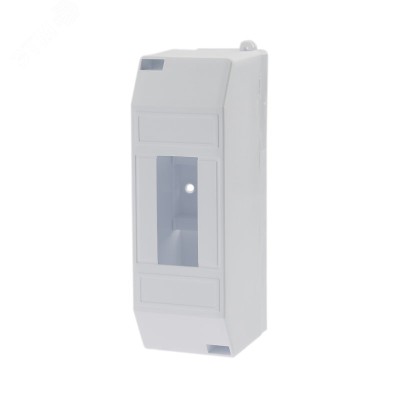 Бокс пластиковый КМПн 1 2 IP20 белый инд. штрих-код, REXANT