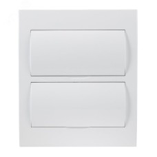 Бокс пластиковый ЩРВ-П-24 IP41 белый (белая дверца)