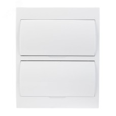 Бокс пластиковый ЩРН-П-24 IP41 белый (белая дверца)