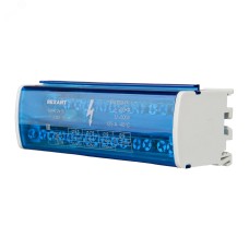 Шина на DIN-рейку в корпусе (кросс-модуль) 2х15, REXANT