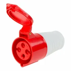 Розетка 224 переносная 3Р+РЕ 32А 380В IP44, REXANT