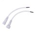 Соединительный кабель (2pin) герметичный (IP67) 2х1,0кв мм  белый, REXANT