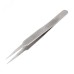 Пинцет прямой с острыми кончиками 120 мм