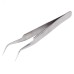 Пинцет изогнутый, узкий 125 мм (блистер)