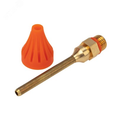 Насадка для клеевых пистолетов , удлиненная, 70 мм, силиконовая защита