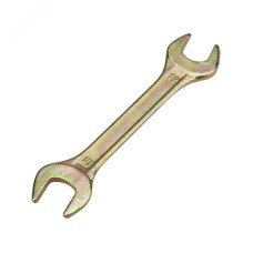 Ключ рожковый 12х13 мм, желтый цинк