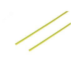 Трубка термоусадочная ТУТнг-LS (2:1)-1.5/0.75 желто-зеленая