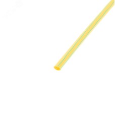 Трубка термоусадочная ТУТнг-LS (2:1)-2/1 желто-зеленая