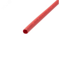 Трубка термоусадочная клеевая ТТК (3:1)-6/2 красная