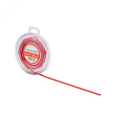 Трубка термоусадочная ТУТ нг-LS (2:1)-6/3 красная (ролик 2.44м)