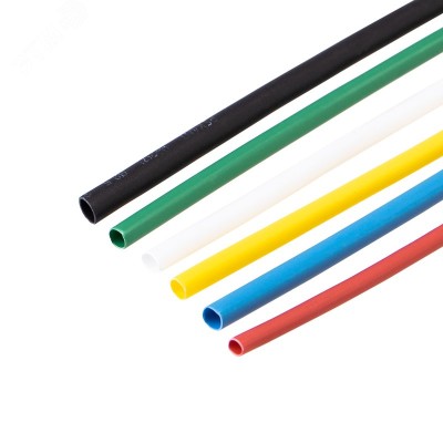 Набор термоусадочных трубок ТУТнг (2:1), 6 цветов, 20 шт. по 10 см