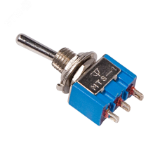 Тумблер 250V 3А (3c) ON-ON однополюсный Micro