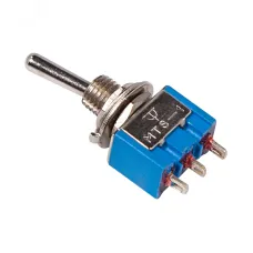 Тумблер 250В 3А (3c) вкл-вкл однополюсный микро (MTS-102)