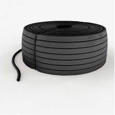 Трубка кембрик ТВ-40 ПВХ черный,  14 мм, REXANT