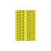 Наклейка знак электробезопасности ''220 В '' 15х50 мм (20 шт на листе), REXANT Наклейка знак электробезопасности ''220 В '' 15х50 мм (20 шт на листе), REXANT