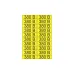 Наклейка знак электробезопасности  ''380 В '' 15х50 мм (20шт на листе), REXANT