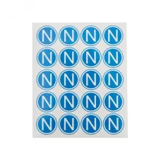 Наклейка знак электробезопасности  ''N '' d - 20 мм (20шт на листе), REXANT