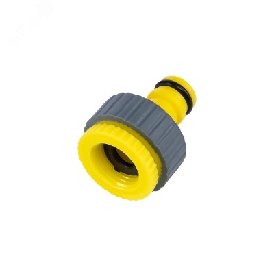 Адаптер на кран быстрого соединения 1/2''-3/4'' с термопластичной резиной Профи