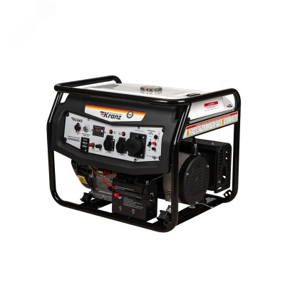 Генератор бензиновый KR8000EA, 8кВт, 25л, коннектор автоматики, электростартер
