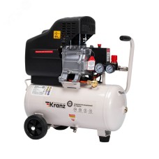 Компрессор воздушный масляный KR-1500/24, 1500Вт, 230 л/мин, 24 л